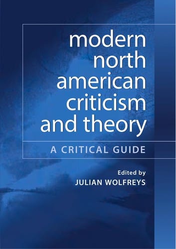 Modern North American criticism and theory