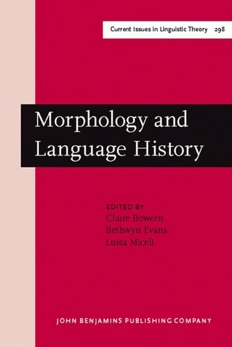 Morphology and language history