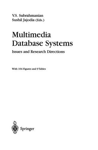 Multimedia Database Systems