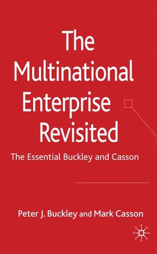 The multinational enterprise revisited