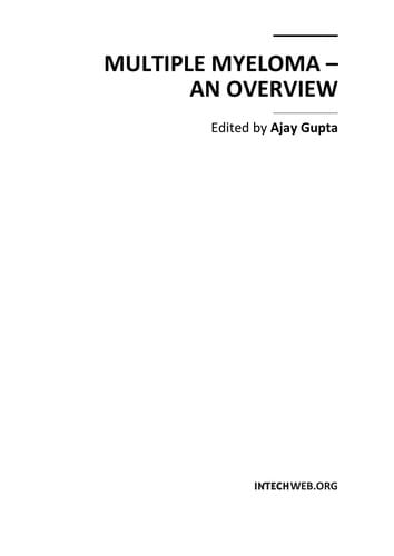 Multiple myeloma - an overview