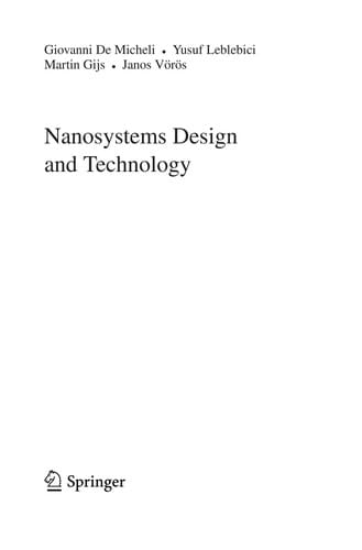 Nanosystems Design and Technology