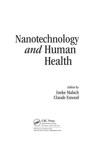 Nanotechnology and Human Health