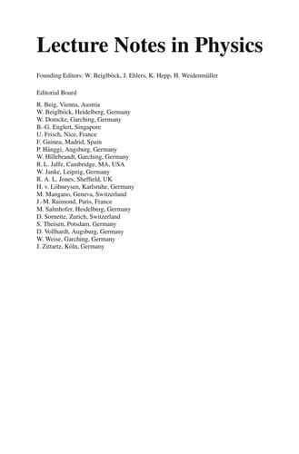 New structures for physics