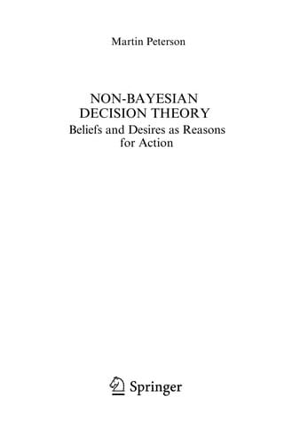 Nonbayesian Decision Theory