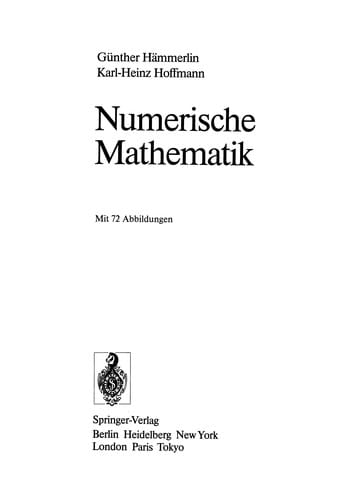 Numerische Mathematik