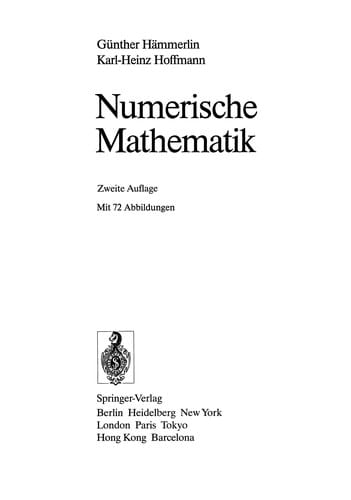 Numerische Mathematik