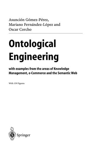 Ontological engineering