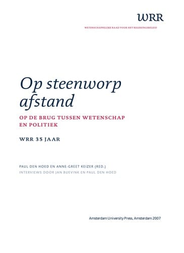 Op steenworp afstand