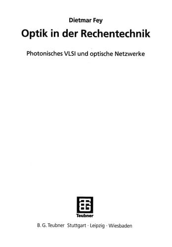 Optik in der Rechentechnik