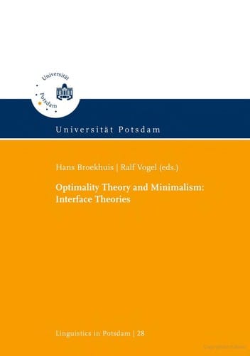 Optimality theory and minimalism