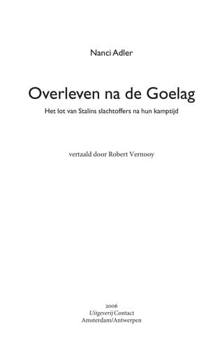 Overleven na de Goelag