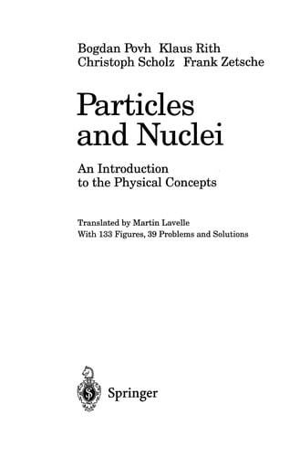Particles and Nuclei