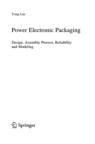 Power Electronic Packaging