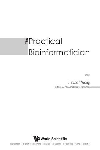The practical bioinformatician