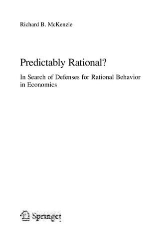 Predictably Rational?