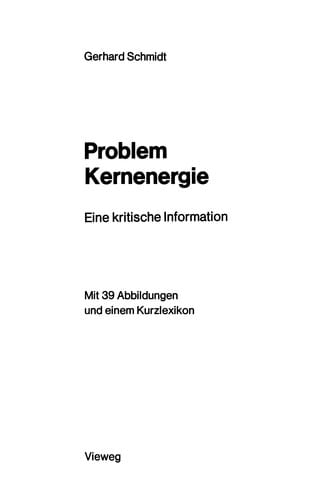 Problem Kernenergie