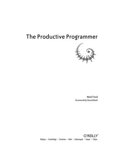 The productive programmer
