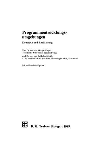 Programmentwicklungsumgebungen