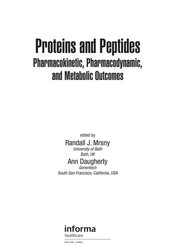 Proteins and peptides