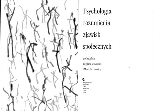 Psychologia rozumienia zjawisk społecznych
