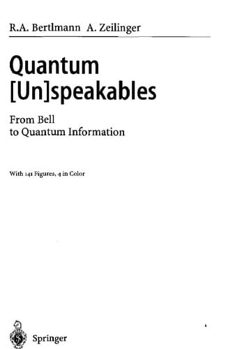 Quantum [un]speakables