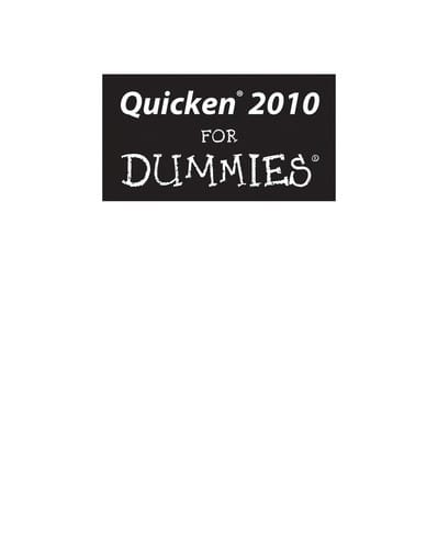 Quicken 2010