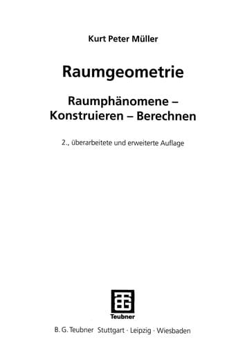 Raumgeometrie