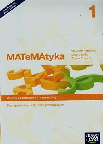 Matematyka 1 Podrecznik Zakres podstawowy i rozszerzony (Polish Edition)