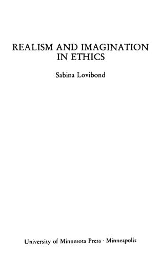 Realism and imagination in ethics
