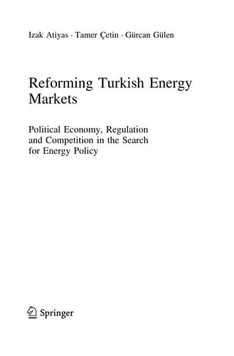 Reforming Turkish Energy Markets