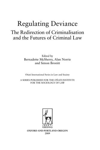 Regulating deviance
