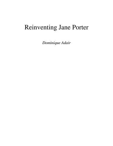 Reinventing Jane Porter