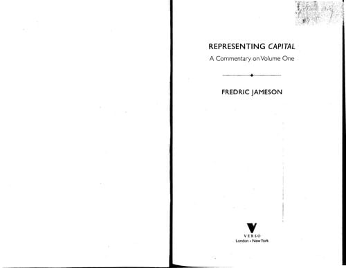 Representing Capital