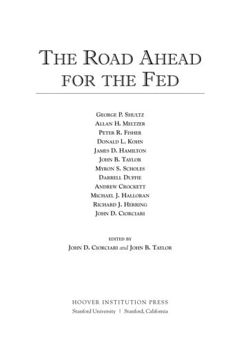 The road ahead for the Federal Reserve