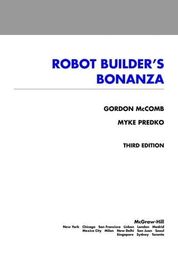 The Robot Builder's Bonanza