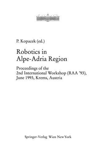 Robotics in Alpe-Adria Region