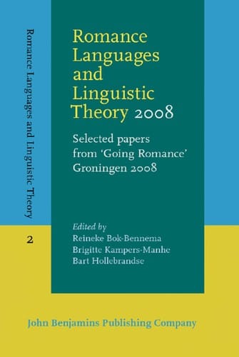 Romance languages and linguistic theory 2008