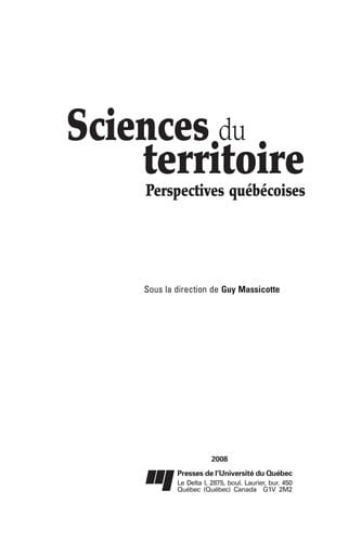 Sciences du territoire