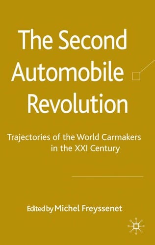 The second automobile revolution
