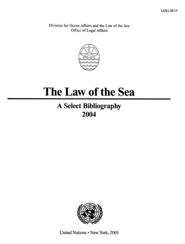 The law of the sea