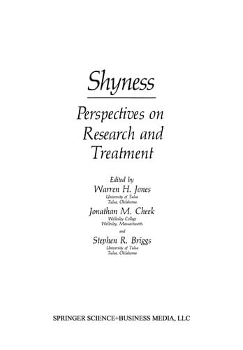 Shyness