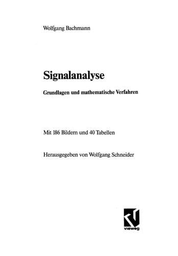 Signalanalyse