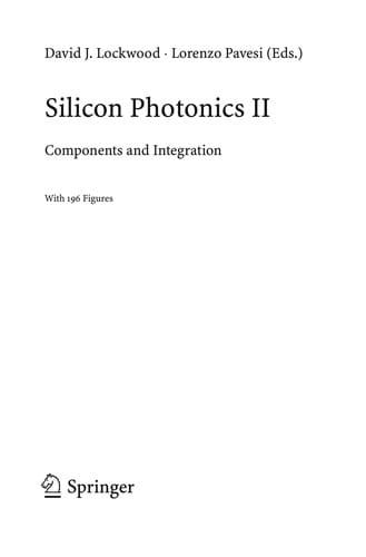 Silicon Photonics II