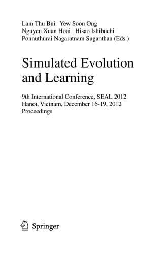 Simulated Evolution and Learning