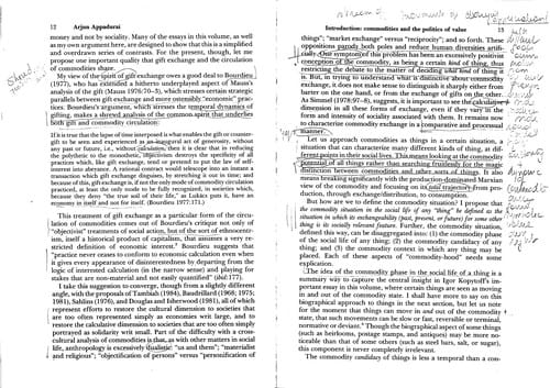 The Social life of things