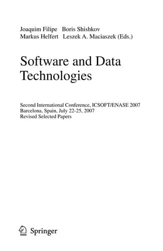 Software and data technologies