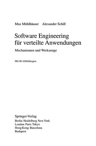 Software Engineering für verteilte Anwendungen