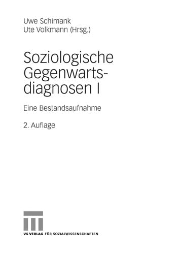 Soziologische Gegenwartsdiagnosen