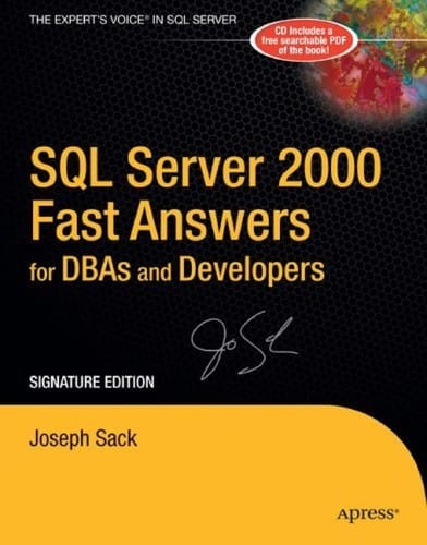 SQL server 2000 fast answers